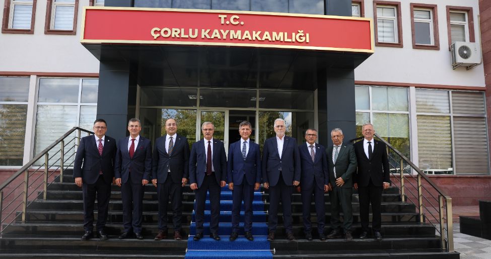 ÇORLU, SANAYİYE ÖNEMLİ KATKILAR VERİYOR